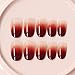 Wedding Bride Graduate Color Artificial Gradiente False Nail Art Tips Makeup 24pcs