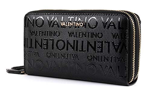 Preisvergleich Produktbild Valentino Serenity Double Zip Around Wallet Nero