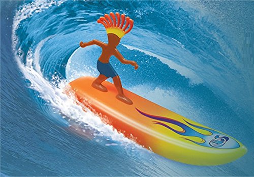 Surfer Dudes Wave Powered Mini-Surfer and Surfboard Toy - Bali Bobbi by Surfer Dudes