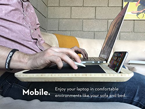 iskelter Slate 2.0 Für MacBook und Magic Maus – Essential Mobile Lapdesk – Apple Lösungen – Für MacBook Pro, Air, und – Für Profis, Designer, und Studenten - 4
