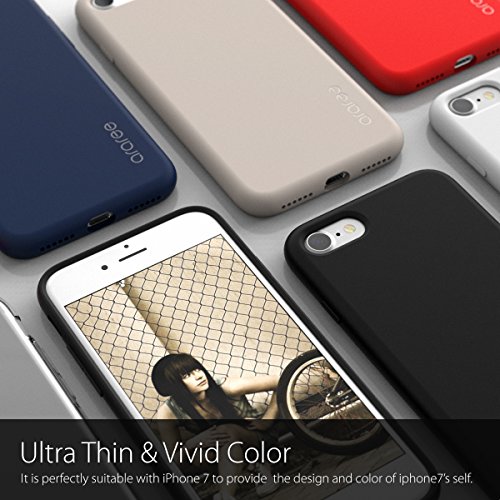 iPhone 7 Case, araree [Airfit] Ultra Slim Soft Flexible TPU Scratch Resistant Shockproof with Perfect Fit Vivid color for Apple iPhone 7 (2016) Eco Package (Stone)