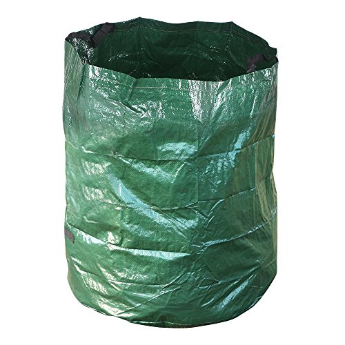 Yahee faltbare Gartensack Gartenabfallsack – 4 Stück im Set – 270 Liter – mit Griffe - 4