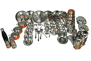 ROYAL SAPPHIRE STAINLESS STEEL DINNER SET 71 Pcs