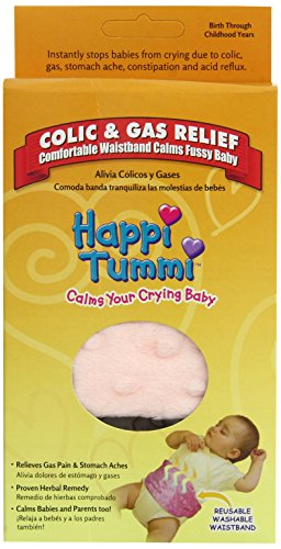 Happi Tummi Colic and Gas Relief Waistband (Pink)
