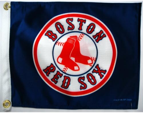 MLB Boston Red Sox Boat and Golf Cart Flag