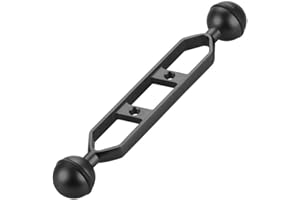 rongweiwang Tauchen Licht Dual-Kugel Armgelenk Aluum Licht Arm Legierung Unterwasserfotografie Kamera-Zubehör