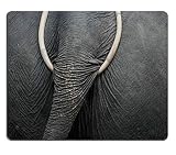 Naturkautschuk-Gaming-Mauspad-Mäusematte hautnah thailändischer Elefant auf Feld PM012121