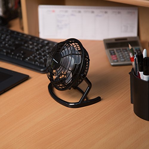 Ultratec USB Mini- Ventilator/Lüfter für den Schreibtisch, Schwarz - 4