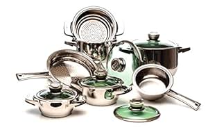 Gourmet 12 tlg. Topfset der Luxusklasse aus hochwertigem