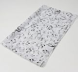 Westeng Silk Scarf Women?s Beach Ultra-thin Shawl Wrap Sunscreen Music Character Printing Decoration Chiffon Scarf