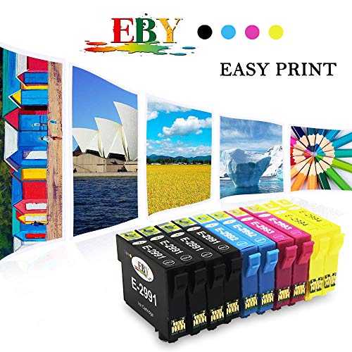 EBY 29 xl Cartuchos de tinta de repuesto compatibles para Epson expression home XP-245 XP-442 XP-342 XP-345 XP-332 XP-235 XP-432 XP-335 XP-435 XP-247 XP-445 10 pack 4Negro 2Cian 2Magenta 2Amarillo reviews EBY 29 xl Cartuchos de tinta de repuesto compatibles para Epson expression home XP-245 XP-442 XP-342 XP-345 XP-332 XP-235 XP-432 XP-335 XP-435 XP-247 XP-445 10 pack 4Negro 2Cian 2Magenta 2Amarillo