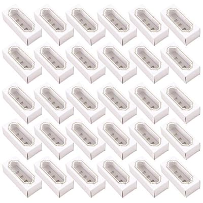 BESTONZON Boîte de 30 PCS Macarons pour 5 types de tiroirs de type Macaron à tiroir