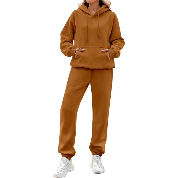 Tuta Invernale 2 Pezzi Yuson Girl – Felpa Cappuccio E Pantaloni In Pile, Morbida E Calda Per Sport E Tempo Libero