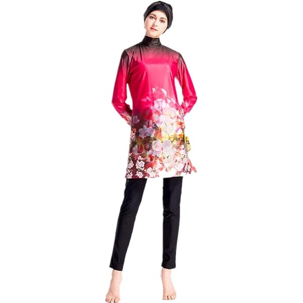 Burkini Für Damen - Muslimische Bademode Mit UV-Schutz & Brustpolster