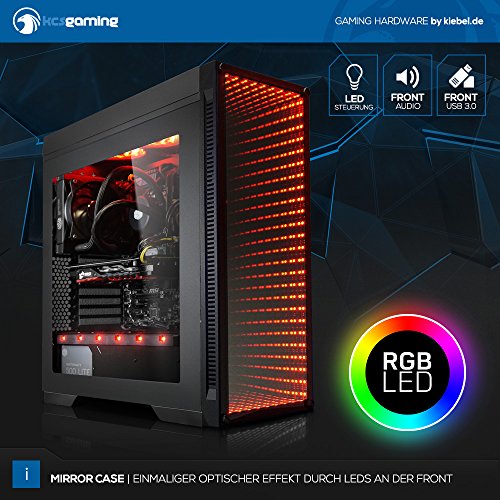 Kiebel [184208] Gamer PC 7.0 Intel Core i7-7700K (4×4.2GHz) | 16GB DDR4-2666 RAM | 250GB SSD + 2TB HDD | NVIDIA GTX 1070 8GB | ASUS Strix Z270-F Gaming | Windows 10 | Computer - 8