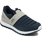 ASIAN Men’s Walking Shoes | Lightweight Comfort with Velcro Closure | Cushioned Support & Anti-Slip Sole | Ideal for Daily Wa