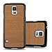 Produktbild Cadorabo Hülle für Samsung Galaxy S5 Mini / S5 Mini DUOS - Hülle in Woody BRAUN – Hardcase Handyhülle in Vintage Holz Optik - Schutzhülle Bumper Back Case Cover