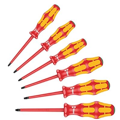 Wera 05133356001 Jeu de tournevis VDE 167i/6 6 pièces Torx (Import Allemagne)