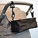 hook -TOOGOO (R) Stroller Clip Bag Clip Universal hook rotates 360 ¡ã Black