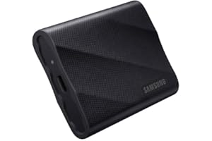 Samsung Memorie T9 MU-PG1T0B SSD Esterno Portatile da 1TB, USB 3.2 Gen 2x2, 20 Gbps, Nero