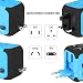 Produktbild KACOOL Reiseadapter Universal Mit 2 USB Ladegerät Reisestecker Adapter World Travel Adapter Ladegerät für Weltweit 150 Ländern mit EU/UK/US/AU Stecker Betriebsanzeige