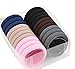 Women Girls Hair Tie Rope Bands Elastic Ponytail Holders 40PCS
