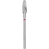 STALEKS PRO Tungsten Carbide Nail Drill Bit 5x13mm Corn Shape (Fine Grit)