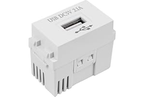 Namvo USB-Stromversorgungsmodul – 220-V-Steckdose auf 5-V-Transformator. 2,1-A-Ladeplatine für Mobiltelefone