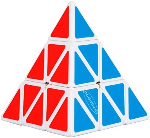 Dodolive Shengshou Pyraminx Twist Puzzle Cube,White