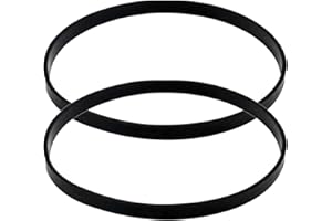 OUGPIU 2 Stück Bandsägen Gummiband,Rutschfester Holzbearbeitung Bandsäge Gummiband Säge Scrollrad Gummiring,Zubehör für Bandsägen (10",250mm, Schwarz)