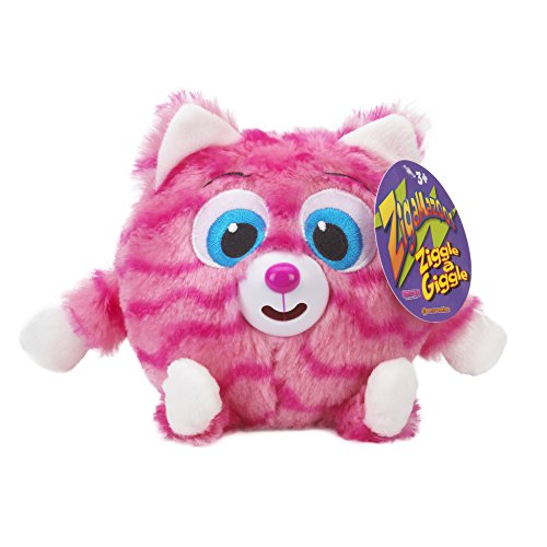 Zigamazoo Striped Cat Plush Toy (Pink)