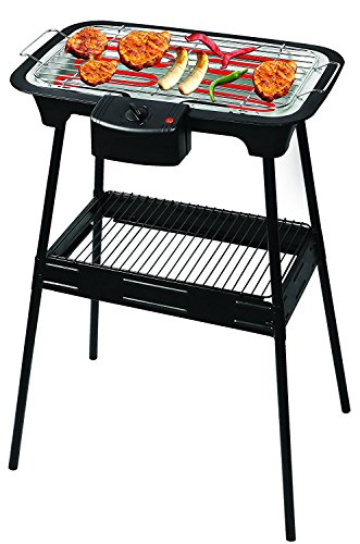 Grill Elektrogrill Standgrill Tischgrill mit oder ohne Füße elektrischer Grill Diätgrill BBQ Grill Barbecue Elektrogrill 2000Watt Grill ohne Feuer, für Ganzjährliche Nutzung geeignet (Standgrill 2000Watt mit Füße)