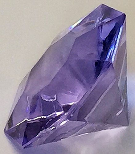 Deko – Diamanten. Größe ca 32 mm. 10 Stück. Farbe: Lila VIOLETT -80 - 2