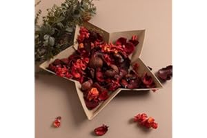 AAMERA 50G ESSCENTS Christmas Potpourri Decor X MAs Decoration Red Petals Party Decor