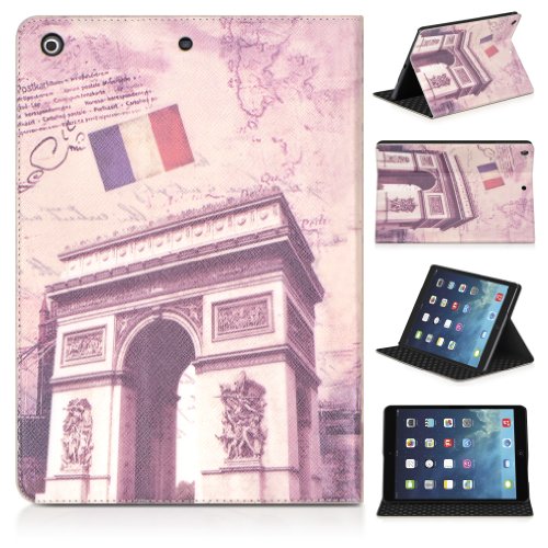 DONZO Wallet City Tablet Tasche für Apple iPad 5 iPad Air Mehrfarbig