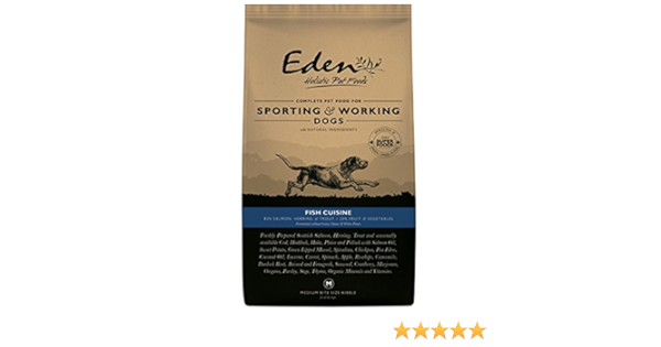 eden dog food 15kg
