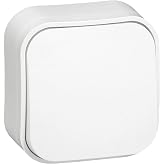 Legrand, Pushbutton switch, 6A FORIX,white | Push button switch, 6A, FORIX range, white, 782405