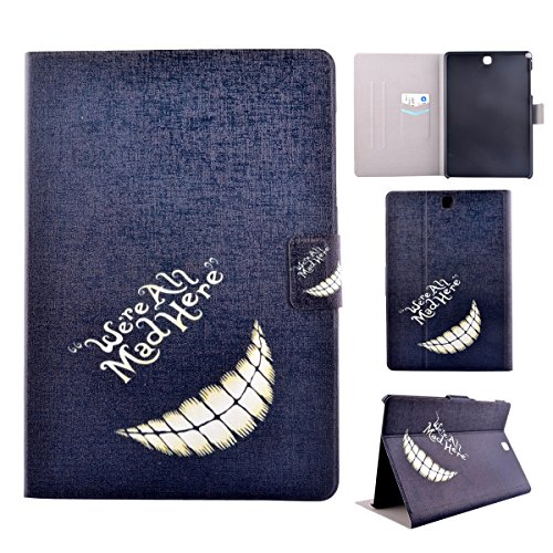 Samsung Galaxy TAB A 9.7 T550 Hülle, COLJOY Samsung Galaxy Tab A 9.7 SM-T550 T555 Kunstledertasche PU Schutzhülle Tasche Leder Brieftasche Hülle Case Cover mit praktischer Ständerfunktion und Auto Sleep / Wake Up Funktion, TM16