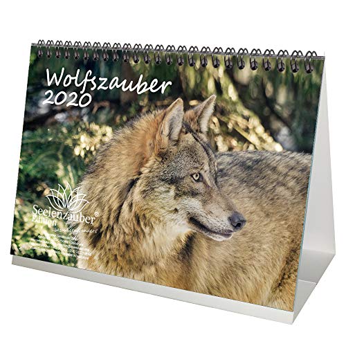 Télécharger Wolfszauber 2020 Wolf and Wölfe Calendrier de table Format A5 Gratuit