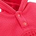 YIZYIF Babies Christmas Romper Warm Fleece Outfit Infants Fancy Jumpsuit Costume Unisex 3-18 Months Red Christmas Santa Claus 9-12 Months