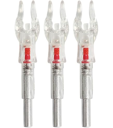 NOPEILVI LED Flèche Encoches en Plastique Lumineux Tir À l'arc Encoches NOPEILVI LED Flèche Encoches en Plastique Lumineux Tir À l'arc Encoches