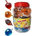 Fruit Pops Jelly For Kids & Adults with Thank You Sticker - Tik Tok Challenge Jelly Fruit Pops 35ml x 44 Pack - Crazy Candy Factory Fruit Flavour Ice Lollies - Summer Party - Christmas - Christmas