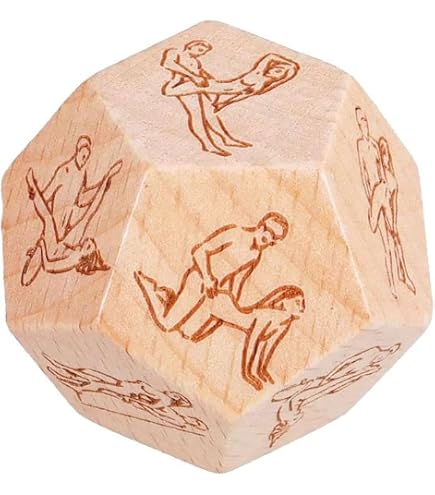 Date Night Würfel Für Paare – 12-seitige Holz-Würfel Mit Romantischen Ideen
