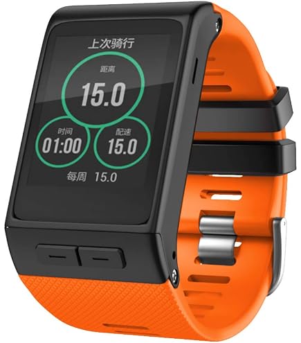 RuenTech Garmin Band Fastener Rings - 10 Pack Silicone Loop Keepers