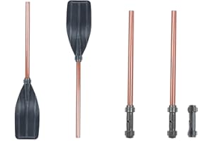 Yeeda Remo de kayak desmontable de 100 a 160 cm - Remo para kayak, canoa, bote hinchable, tabla de remo, ideal para kayak, canoa, pesca, fácil de llevar, 150,4/61 cm