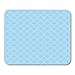 Produktbild Mouse Pads Clover Green Baby White and Blue Quatrefoil Pattern Classic Contemporary Mouse Pad