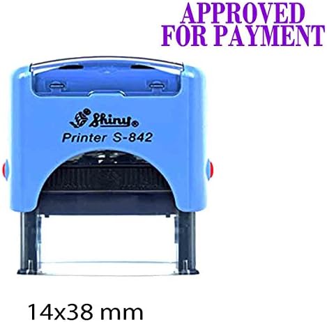 APPROVED FOR PAYMENT for Payment Shiny Self Inking Rubber Stamp Office Stationary