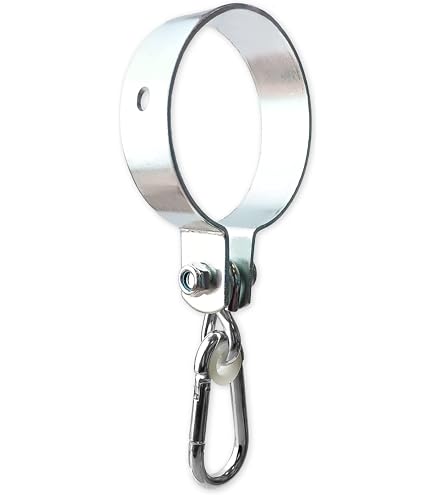 Lot De 2 Colliers De Balançoire – M10 – écrou Sécurité – Pour Poteau 100 Mm – Acier Galvanisé – Charge 120 Kg