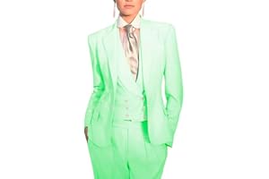 BOTONG Ensemble 3 pièces pour femme avec revers en pointe, pantalon coupe droite, tenue décontractée