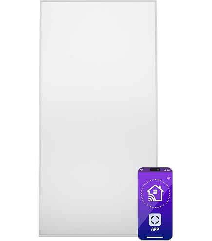 Hocosyme Pannello Radiante Infrarossi 600W, Stufetta Elettrica Basso Consumo Riscaldatore An Infraros Wgxfx4obbjg Eawwqh - 4